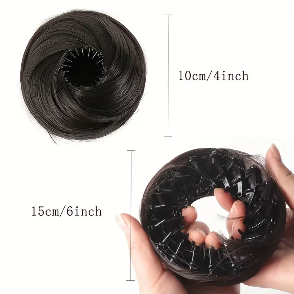 Chignon synthétique magique de 4 pouces