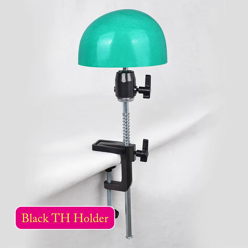 Support de tête de perruque à pince de table, support de tête de mannequin d'entraînement réglable en plastique, outils et accessoires capillaires