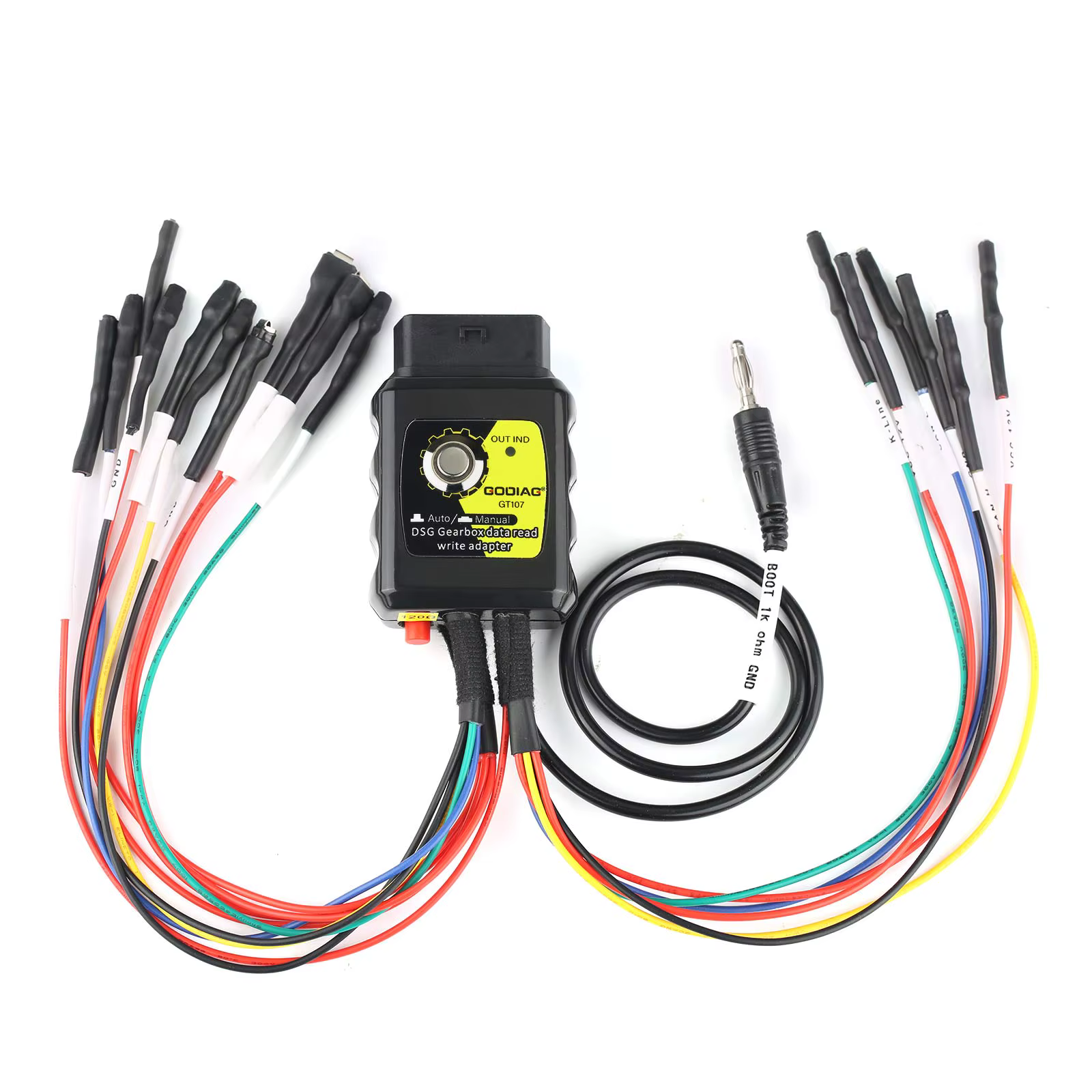GODIAG GT107 + GT105 II DSG Plus adaptateur de données de boîte de vitesses pour Benz/BMW et G-A ECU/TCU câble ECU GPT adaptateur