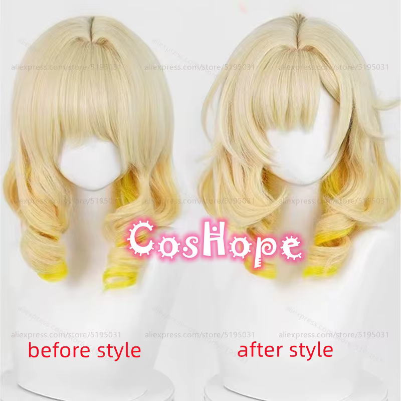 Perruque de Cosplay HSR Aglaea