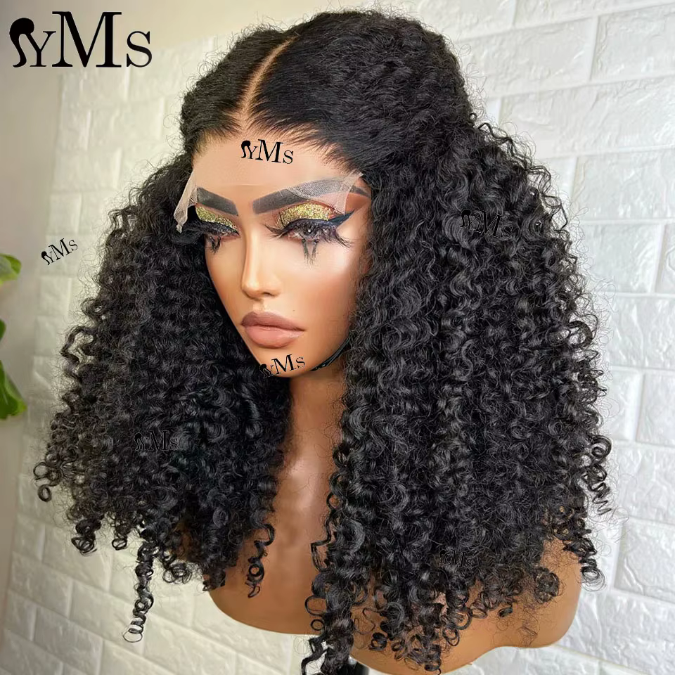 Elite-Perruque Lace Front Wig naturelle crépue bouclée pour femme
