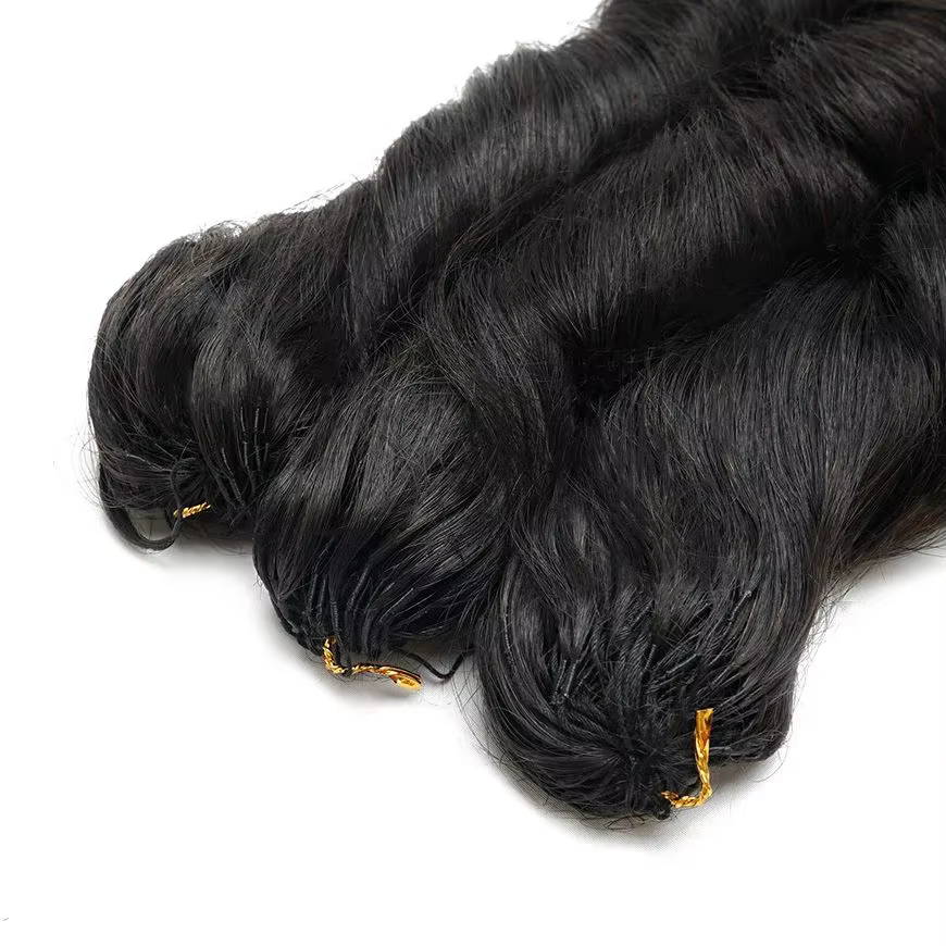 Extensions de cheveux 100% naturels à crocheter