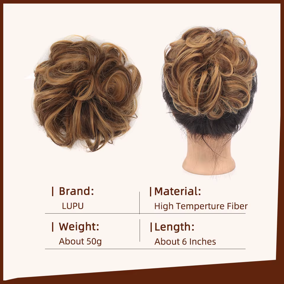 LUPU Chignon synthétique