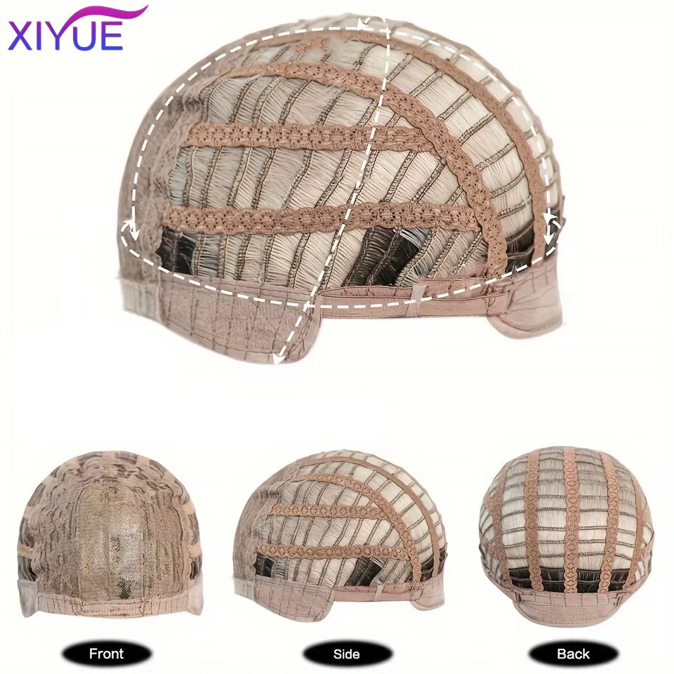Perruque de Cosplay Synthétique Noire et Blanche Naturelle pour Garçon