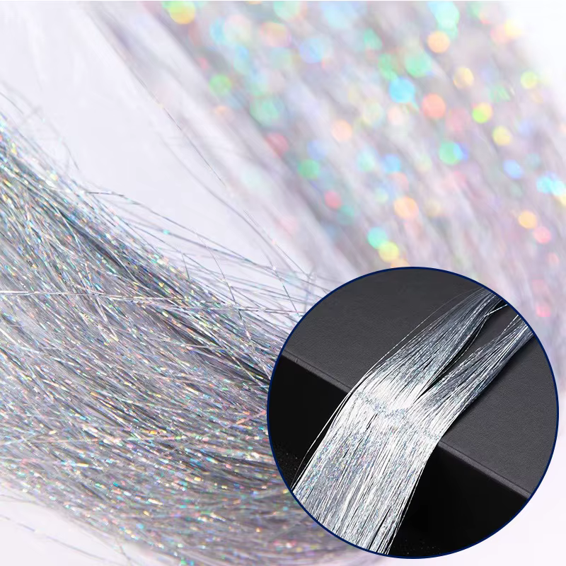 Kit de guirlandes capillaires brillantes et colorées