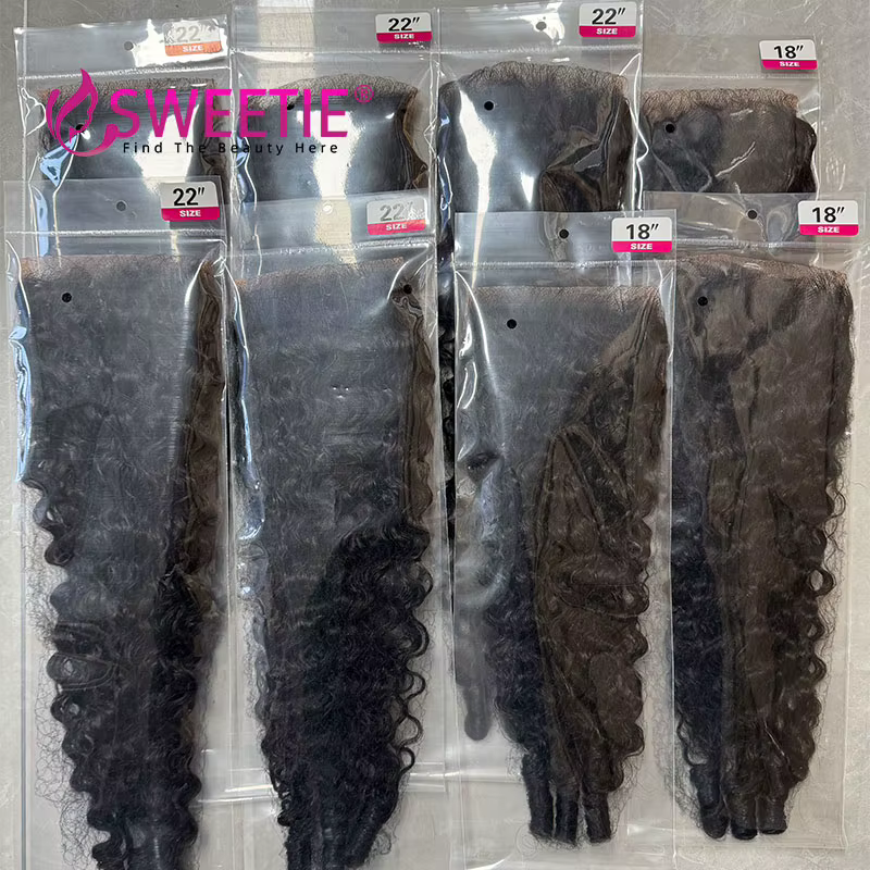 12A cheveux bouclés birmans 13x4 frontale Remy Extensions