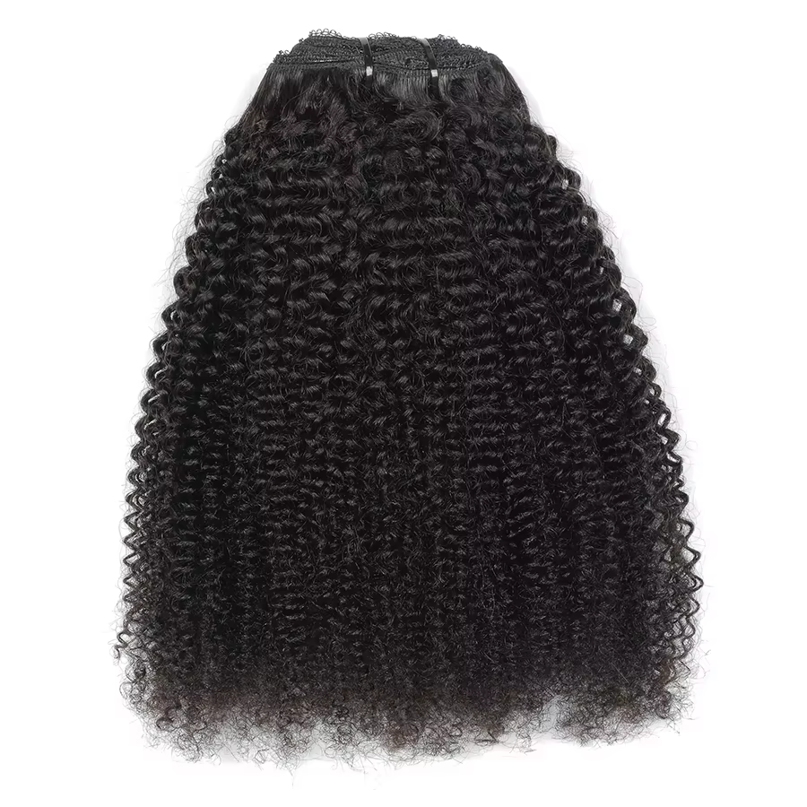 Extensions de cheveux bouclés afro crépus