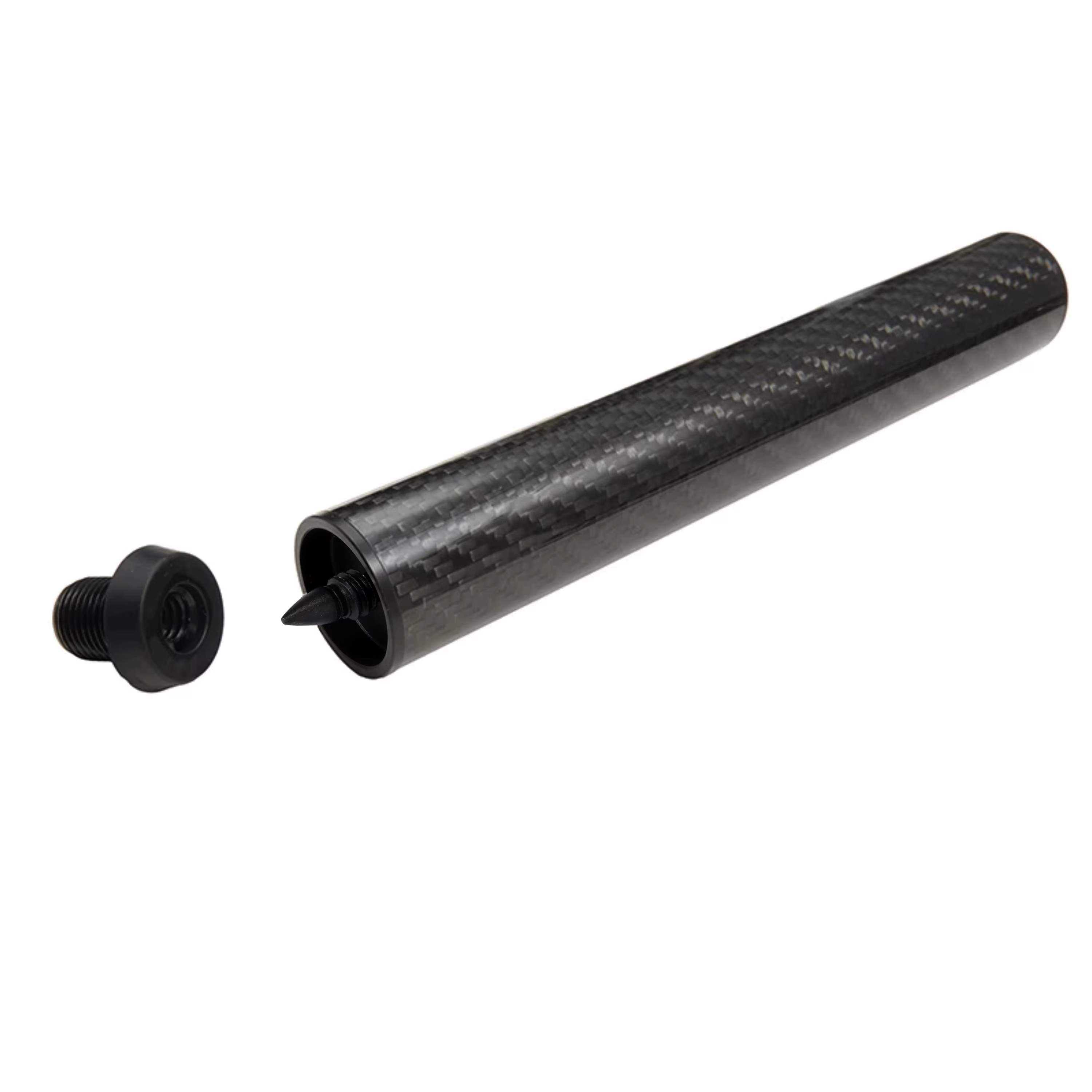 Queue de billard en fibre de carbone de 8 pouces, légère et haute performance, avec pare-chocs allongé pour Predator