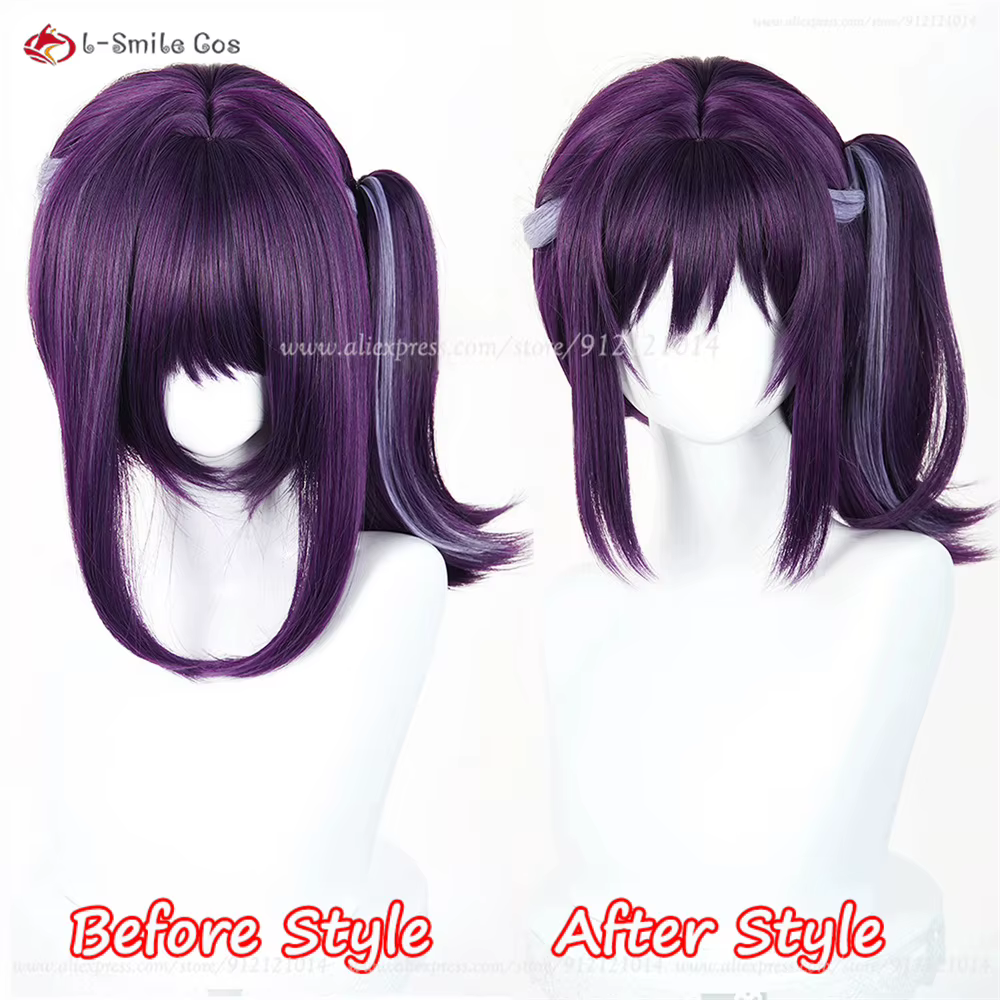 Perruque de Cosplay Anime Sakayori Iroha