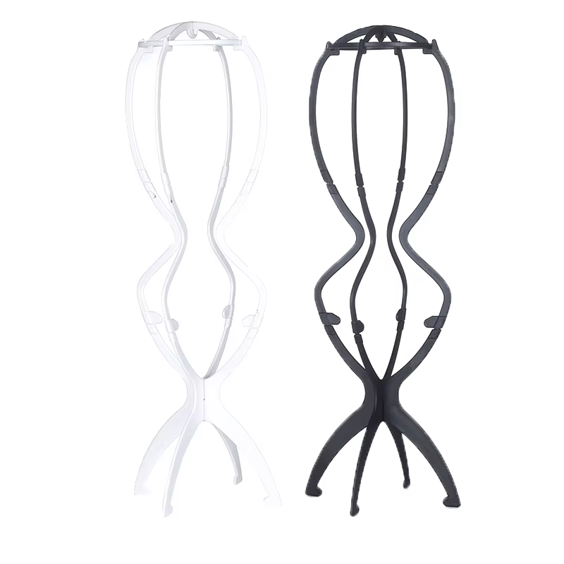 Support de perruque pliable