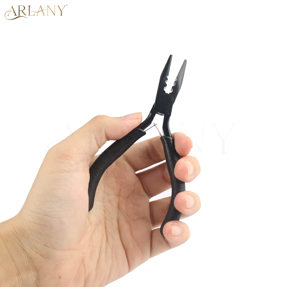 ARLANY pince d'extension de cheveux avec 3 trous microliens perles