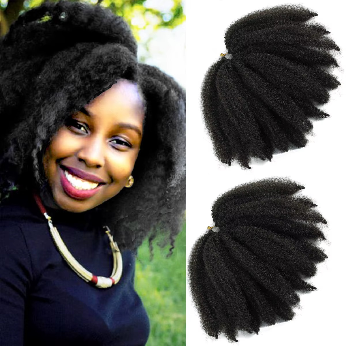Cheveux synthétiques Marley pour tresses
