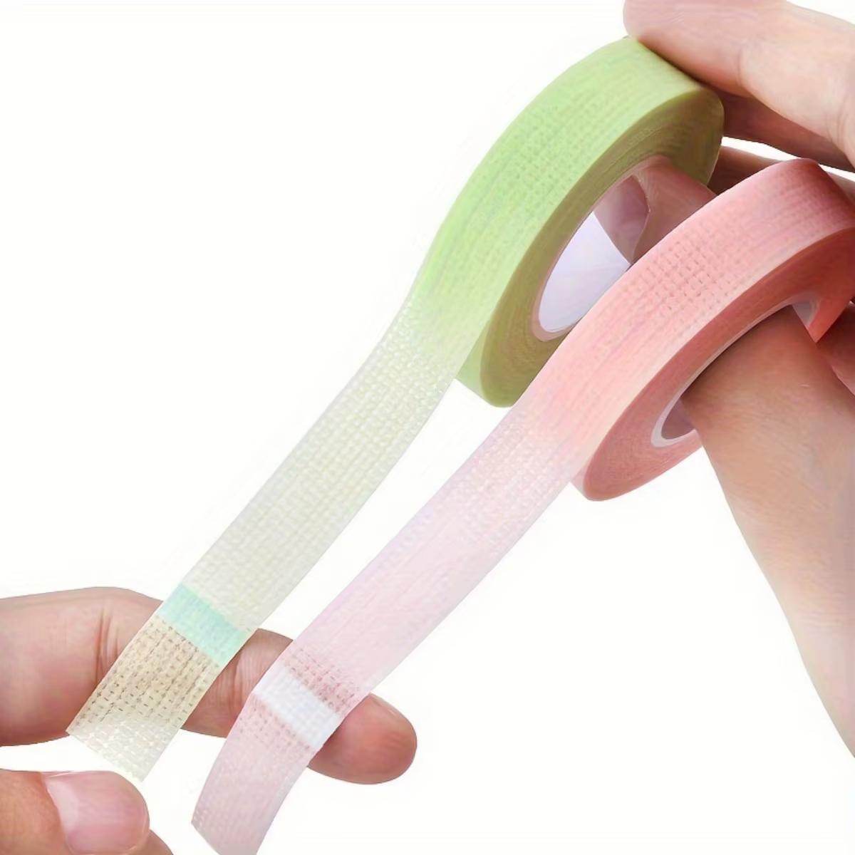4 rouleaux de ruban adhésif respirant pour extensions de cils, riches en couleurs, ruban adhésif professionnel doux, adapté au greffage des cils