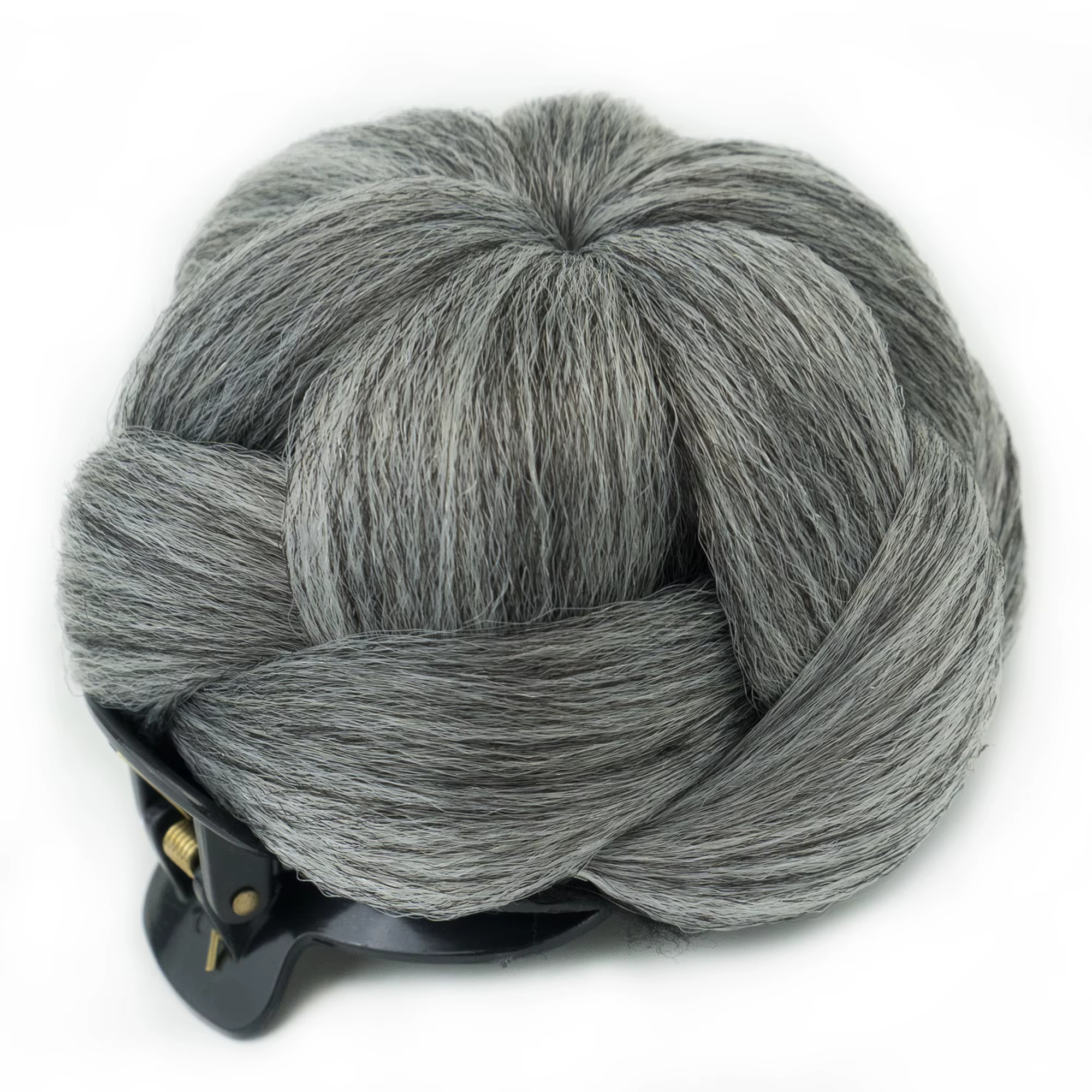 Soowee Chouchou pour cheveux tressés - Postiche à griffes pour un chignon facile et un coiffage