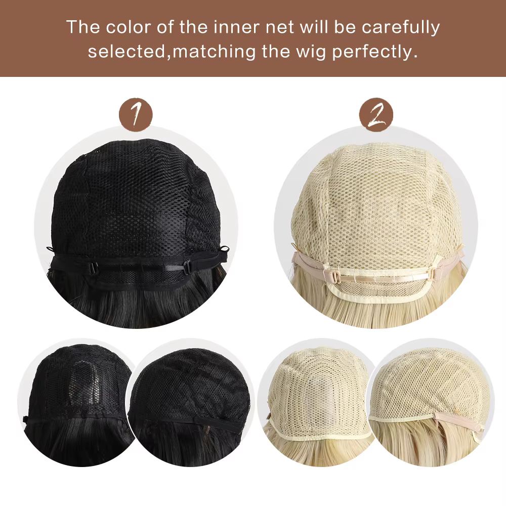 Perruque longue blonde pour femmes blanches