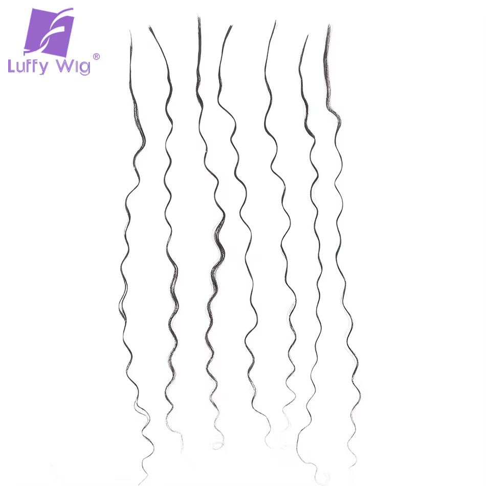 Tressage pré-divisé cheveux bouclés