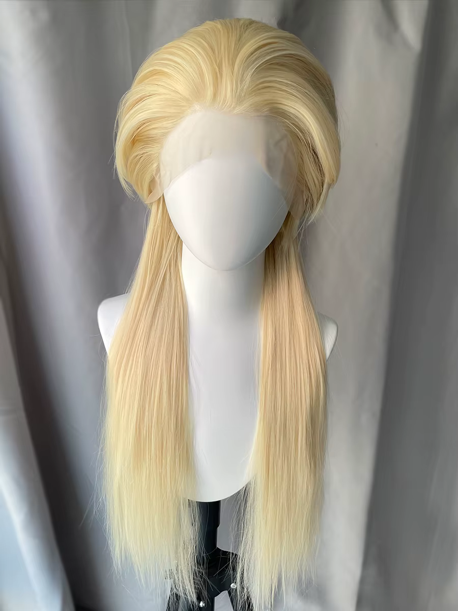 Perruques de Cosplay longues mulet pour femmes 13X4