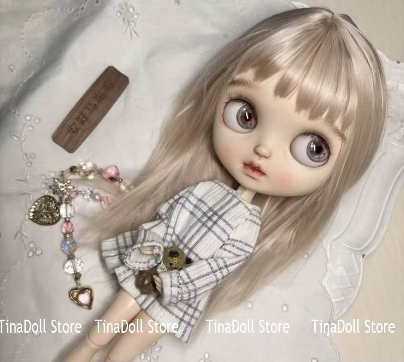 (TinaDoll Store) perruques de haute qualité 2026 de différents styles pour blythe 9-10 pouces tour de tête W29
