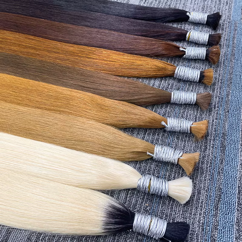 Naturel noir profond couleur marron Cabelo Loiro Vietnamita