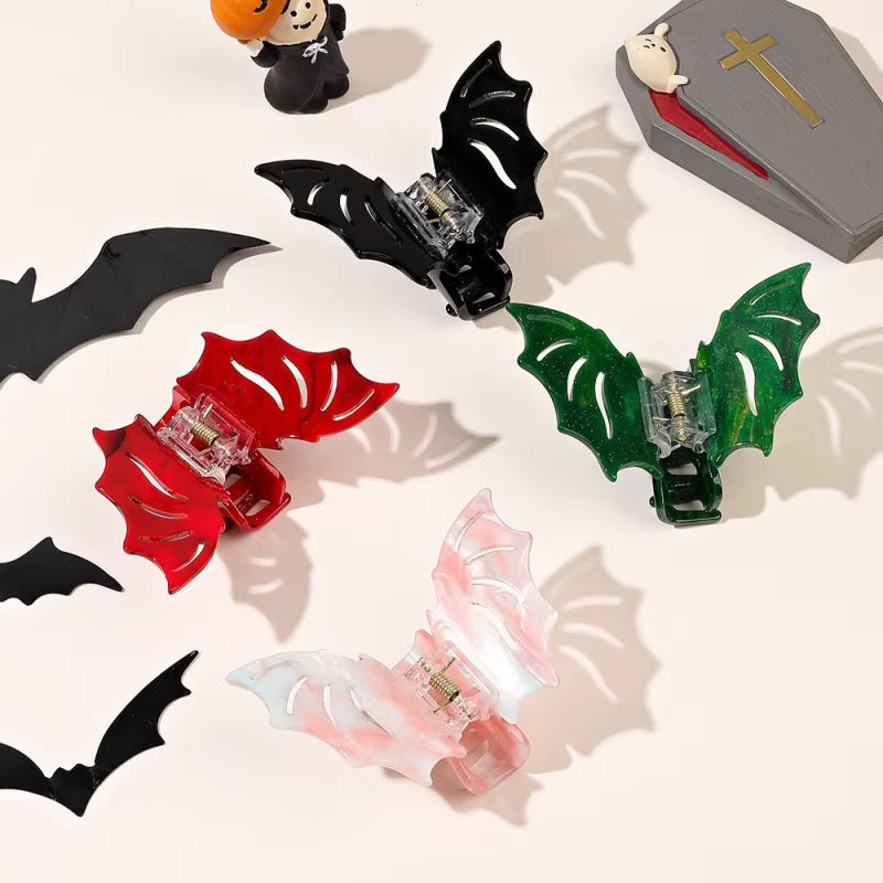 Pince à cheveux aile de chauve-souris pour femmes et filles