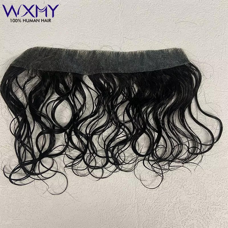 Perruques de cheveux humains bouclés à l'eau