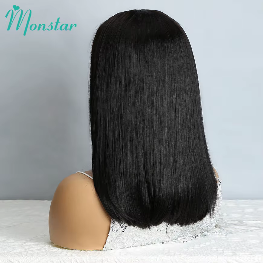 280% brut vietnamien dentelle frontale perruque cheveux humains 13x4 Bob perruques naturel noir os droit 13x6 hd