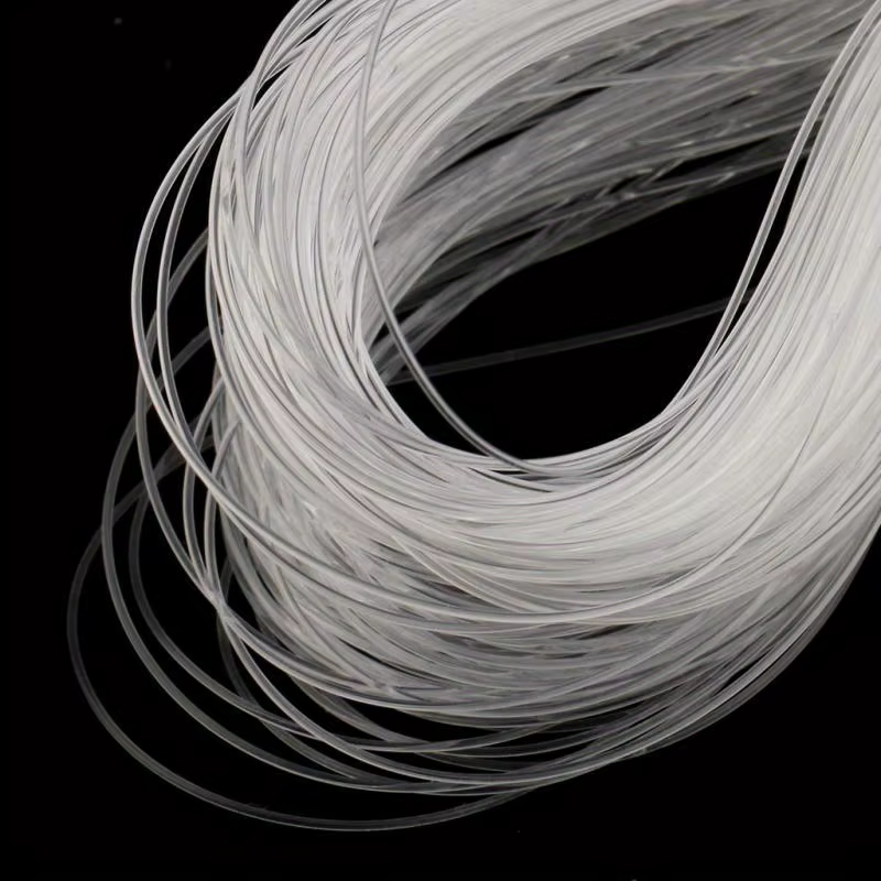 100 pièces de micro-anneaux transparents à boucle