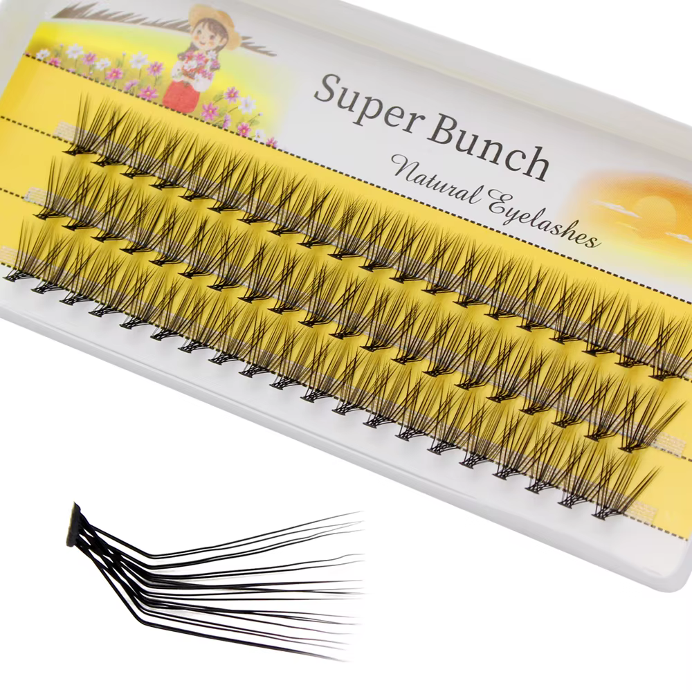 MUYD nouveaux yeux de renard L Curl vison faux cils pour le maquillage 20D Extensions