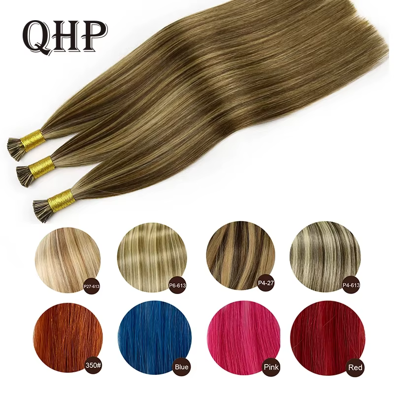 Extensions de Cheveux Naturels Remy Lisses Faits à la Machine