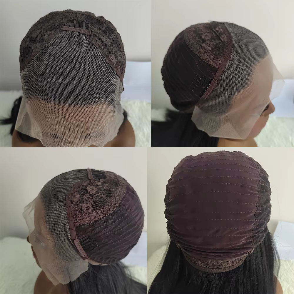 Perruque Lace Front Wig synthétique bouclée et ample