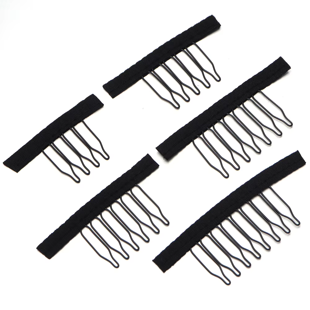 10 clips de peigne pour perruque