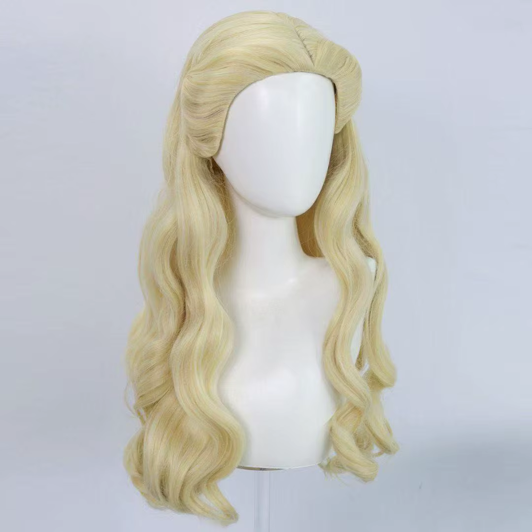 Glinda Cosplay Cosplay perruque femmes cheveux perruques film chapeaux fête Halloween Cosplay accessoires carnaval accessoire