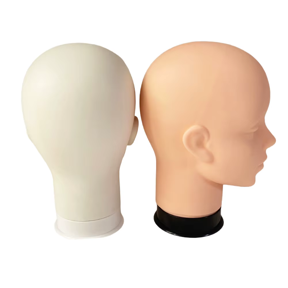 Tête de mannequin pour perruques