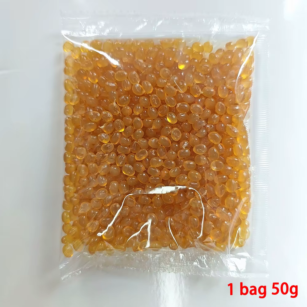 VADES 50/100/150/200/500g colle à la kératine granule jaune outils d'extension de cheveux