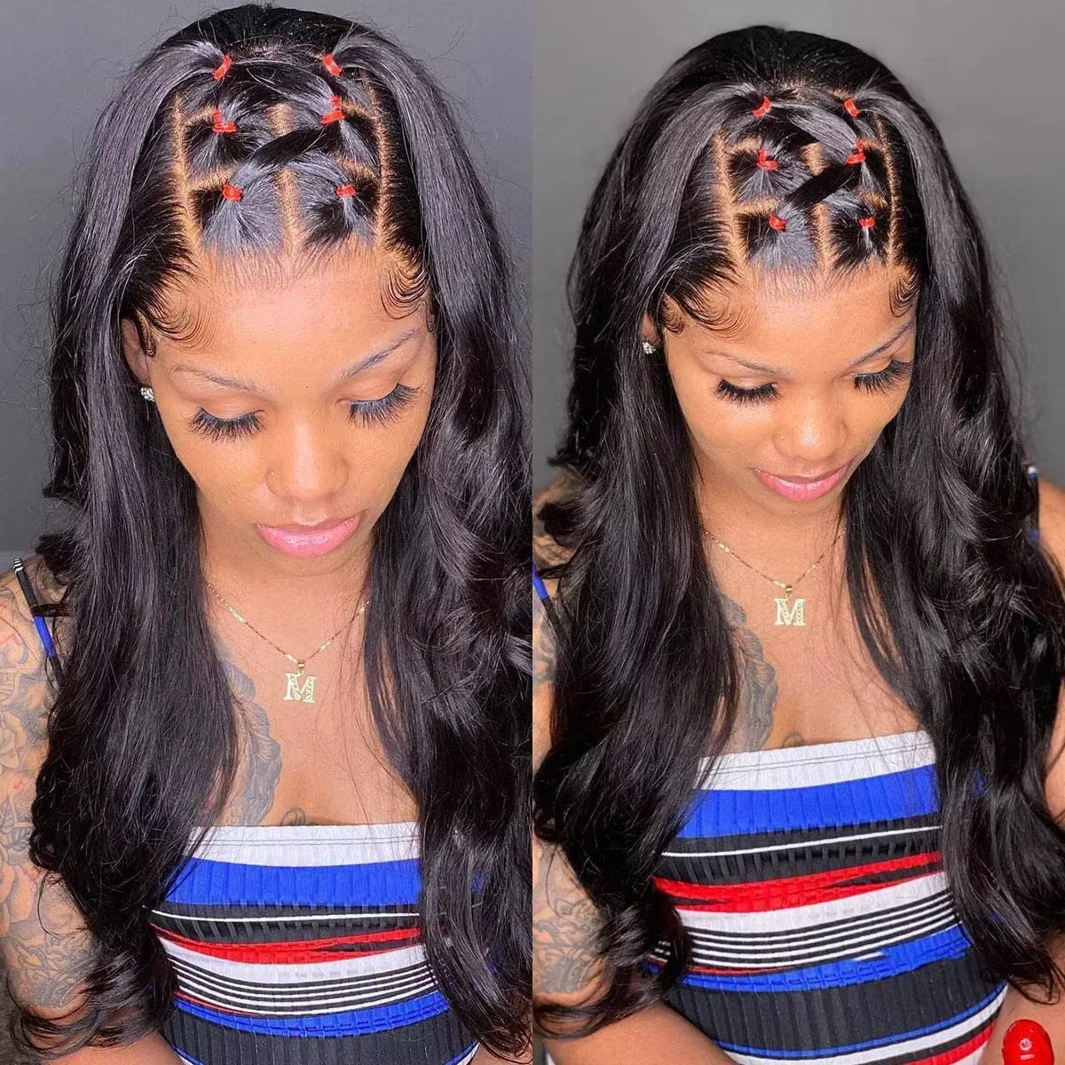 Perruque Lace Closure Wig sans colle
