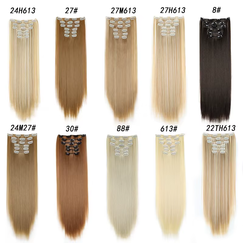Extensions capillaires synthétiques à Clips