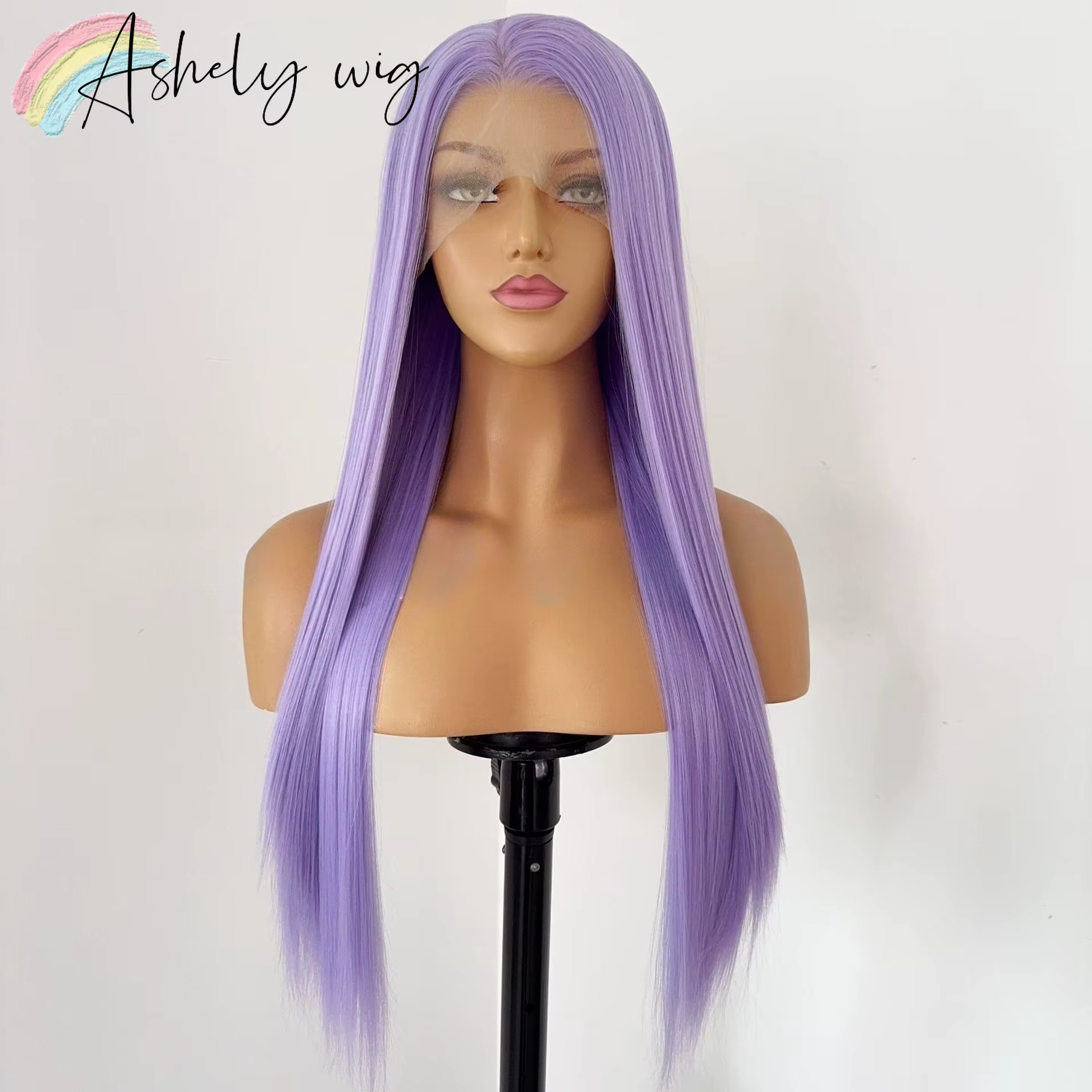 Perruque de Cosplay violette pour femmes
