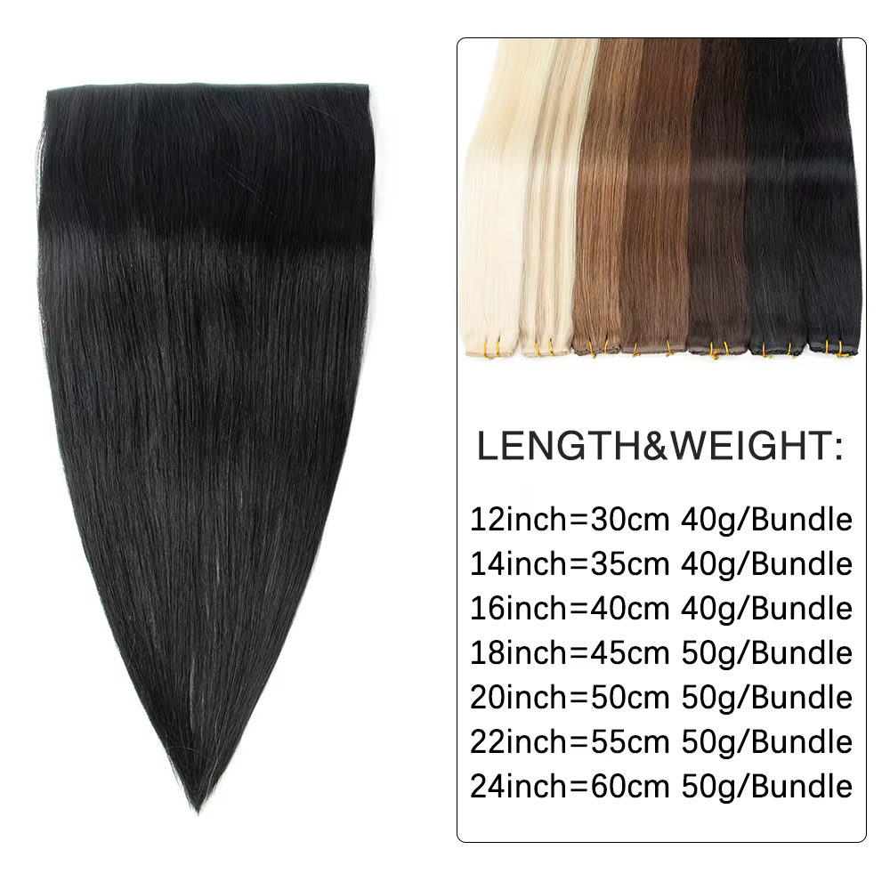 Extensions de cheveux naturels Butterfly Weft