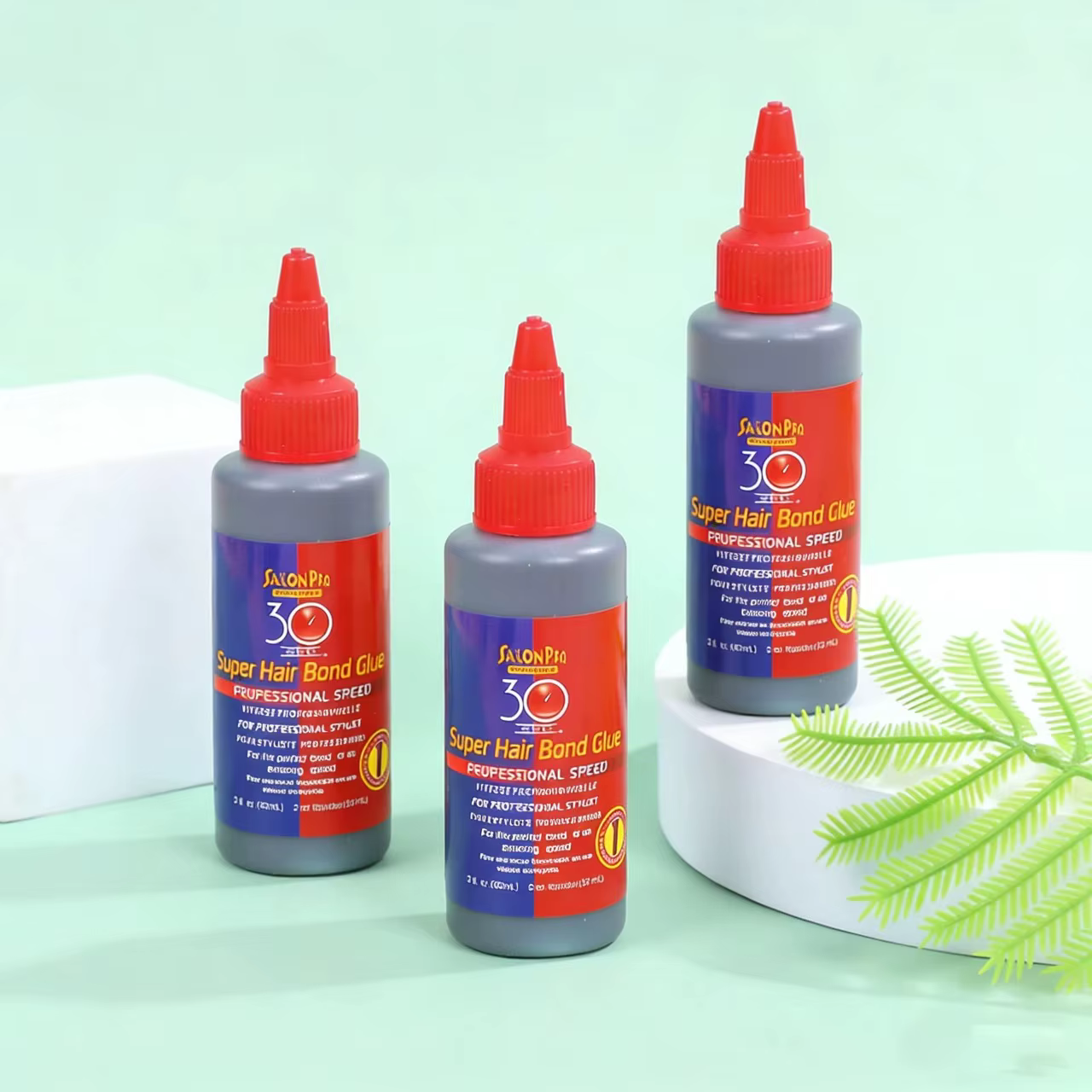 Colle pour extensions de cheveux 30ml/60ml/118ml Adhésif super résistant