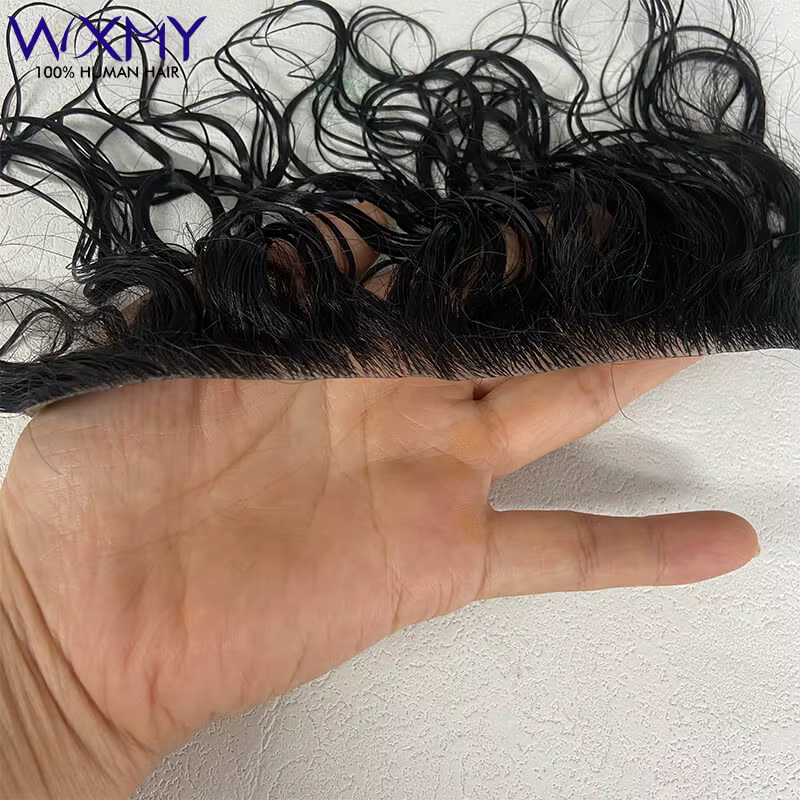 Perruques de cheveux humains bouclés à l'eau