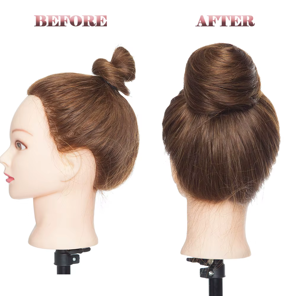 SEGO 100% Extension de Chignon de cheveux humains Donut