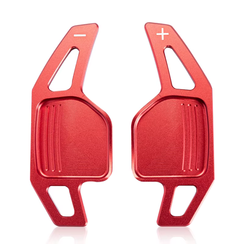 2x Extension de levier de vitesses en aluminium pour volant Audi A3 A4 A5 A6 A7 A8 Q5 Q7 TT S3 S4 S5 R8 2006-2009 2010 2011
