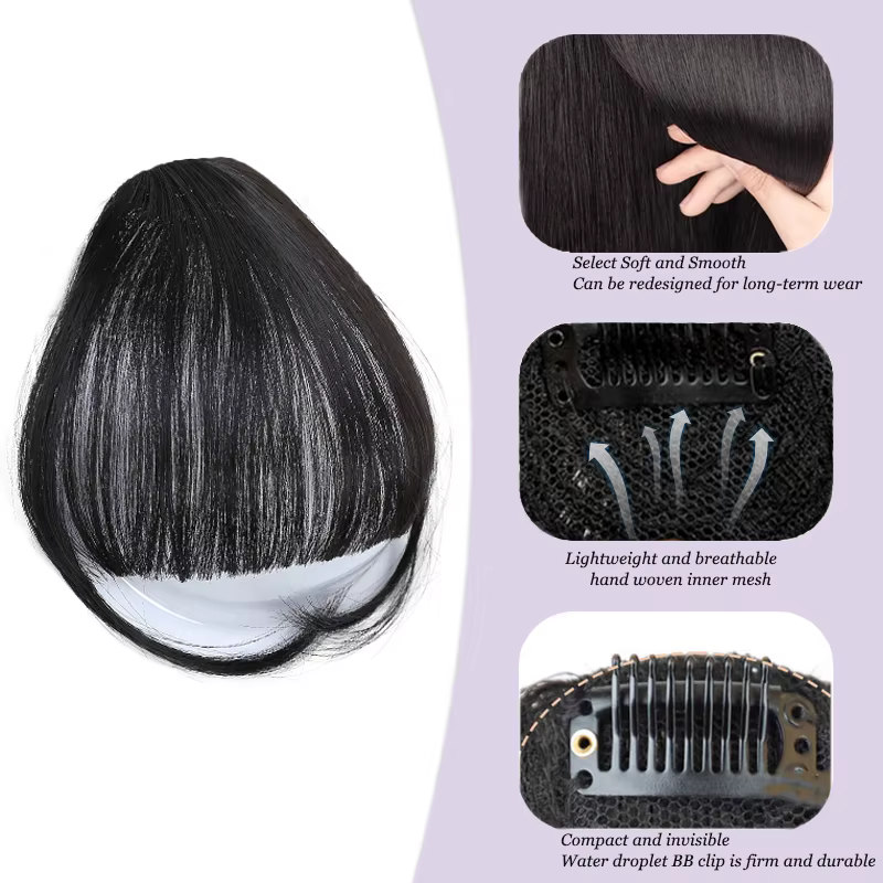 LUPU Clip Style frange coupe ajustée