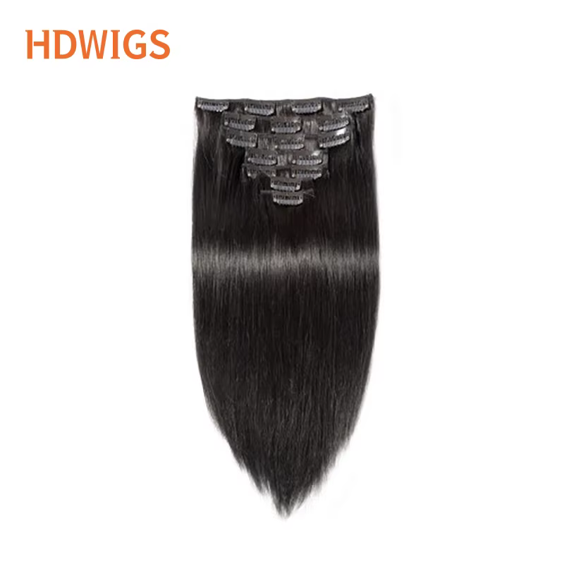 Extensions de cheveux à clipser 100% cheveux humains naturels