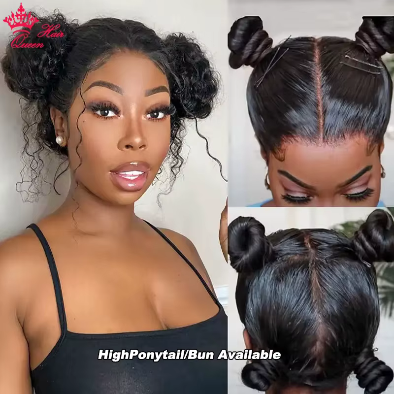 Queen Hair HD Full Lace Wig Body Wave / Straight Raw Human