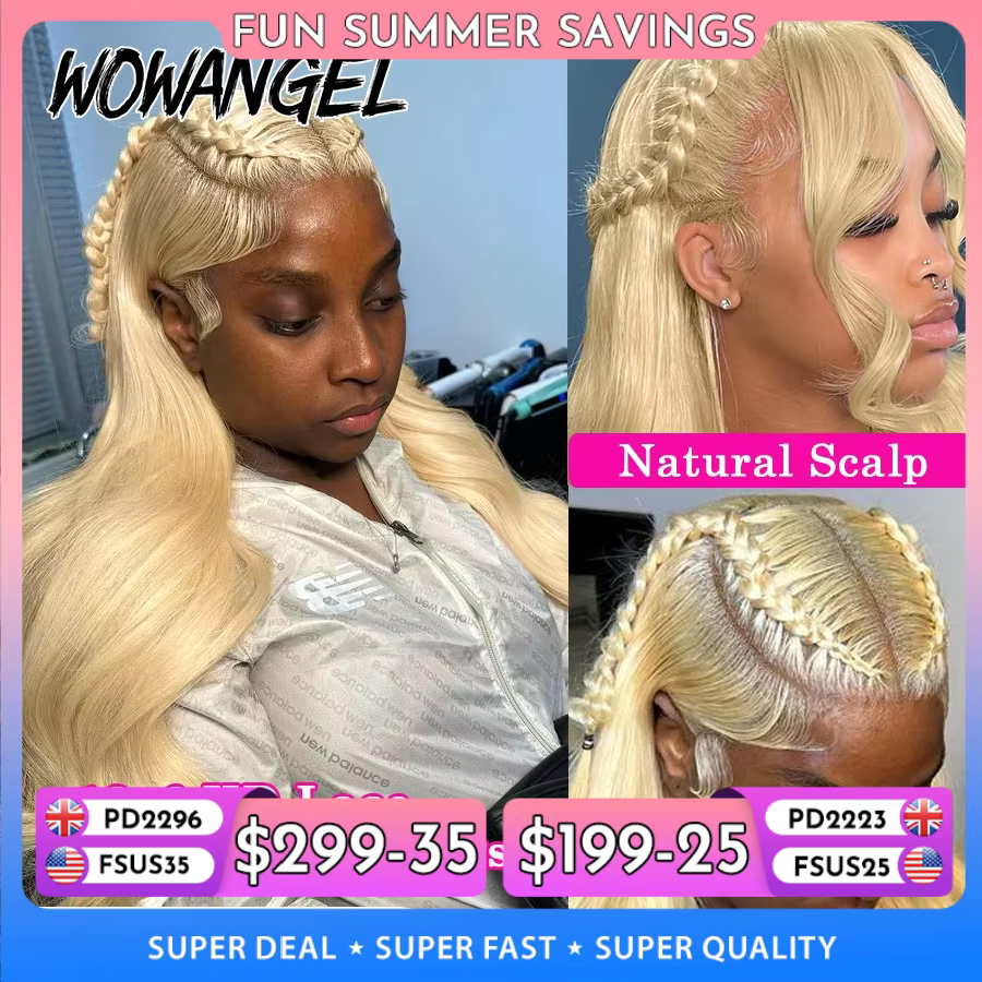 Wow Angel-Perruque Body Wave Blonde