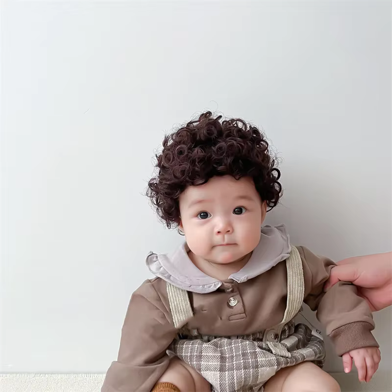 Extensions de Cheveux Synthétiques pour Bébé Garçon et Fille
