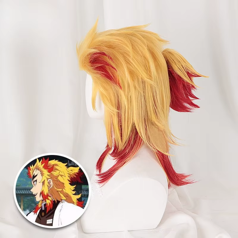 Demon Slayer Anime Cosplay Perruque
