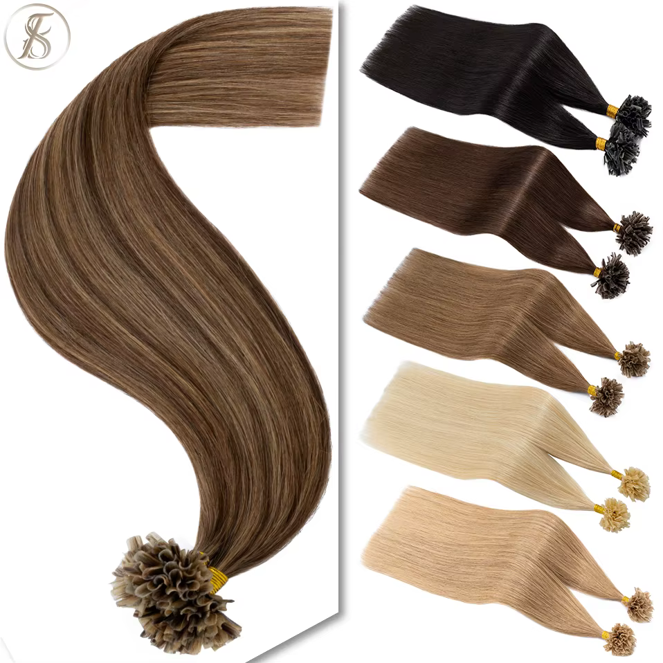 U Tip Extensions de Cheveux Humains