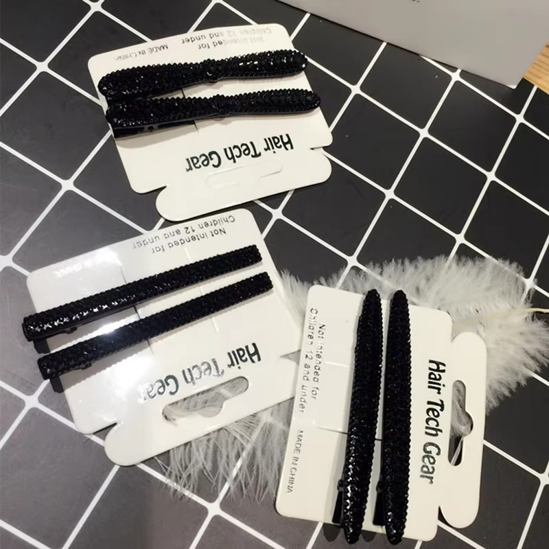 Épingles à cheveux en cristal Bling pour femmes et filles